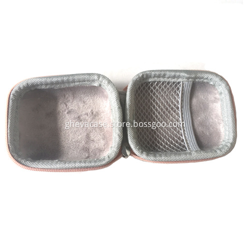 New travel pu storage earphone case with Zipper